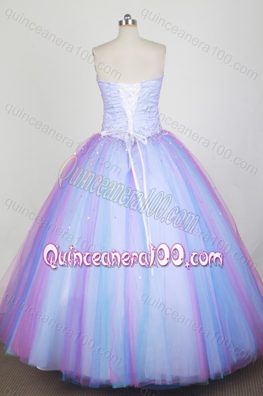 Popular Ball Gown Beading Sweetheart Lilac Quinceanera Dress