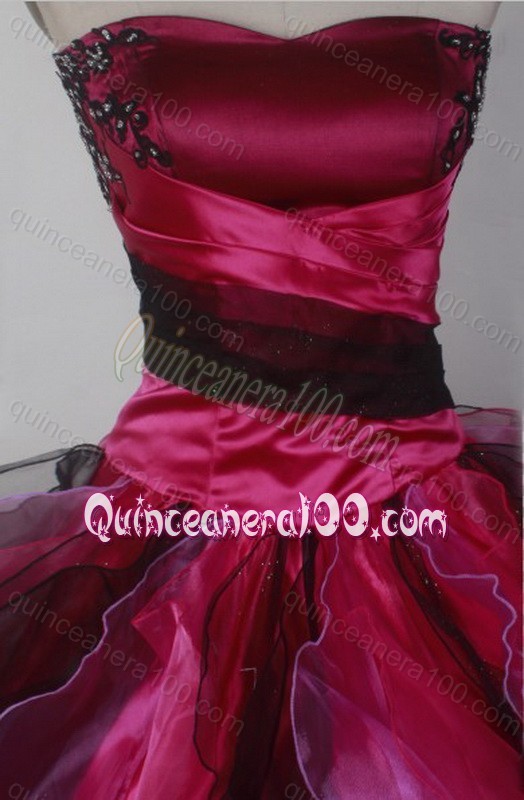 Beautiful Appliques Ball Gown Sweetheart Multi Color Quinceanera Dresses