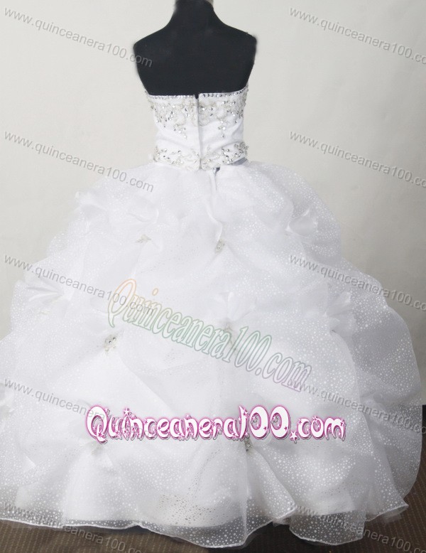 2013 Sweet Little Girl Pageant Dresses With Appliques and Pick-ups