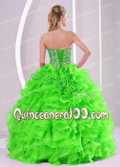 Ball Gown Sweetheart Popular Quinceanera Gowns with Beading and Ruffles