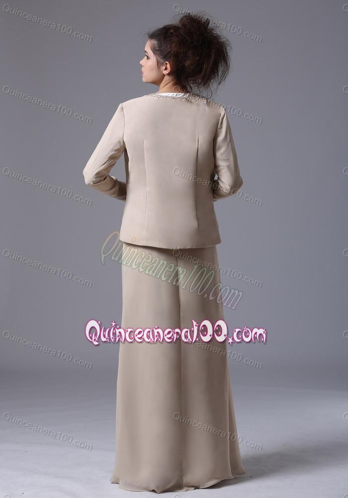 Simple and Fashionable Mother of the Dresses with Beading For 2014