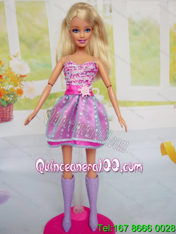 length of a barbie doll