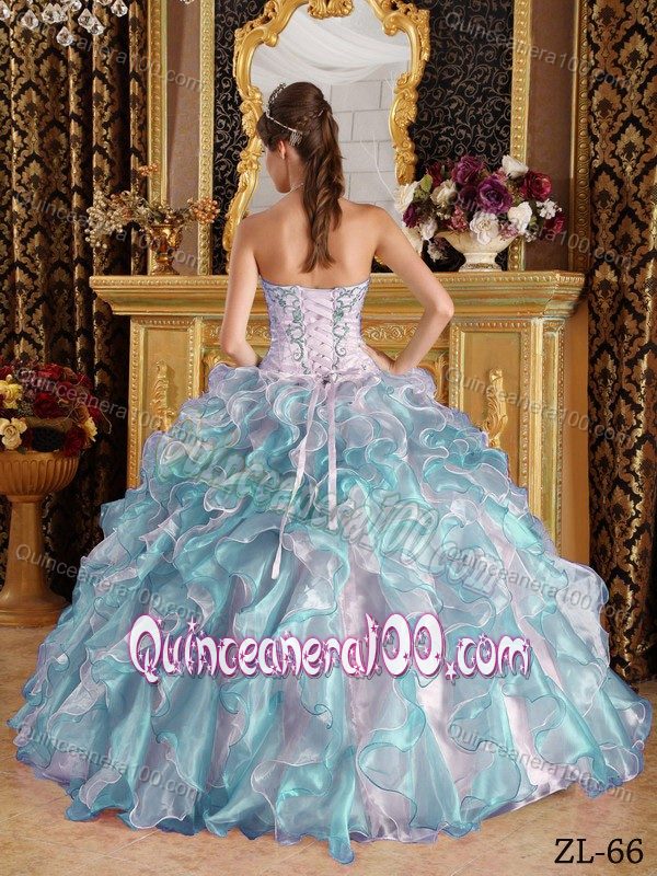 Best Ball Gown Sweetheart Ruffled Quinceanera Gown Dresses