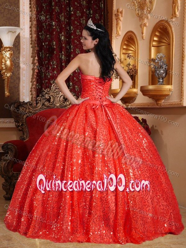 Red Beading Ball Gown Strapless Pleated Quinceanera Dresses Plus