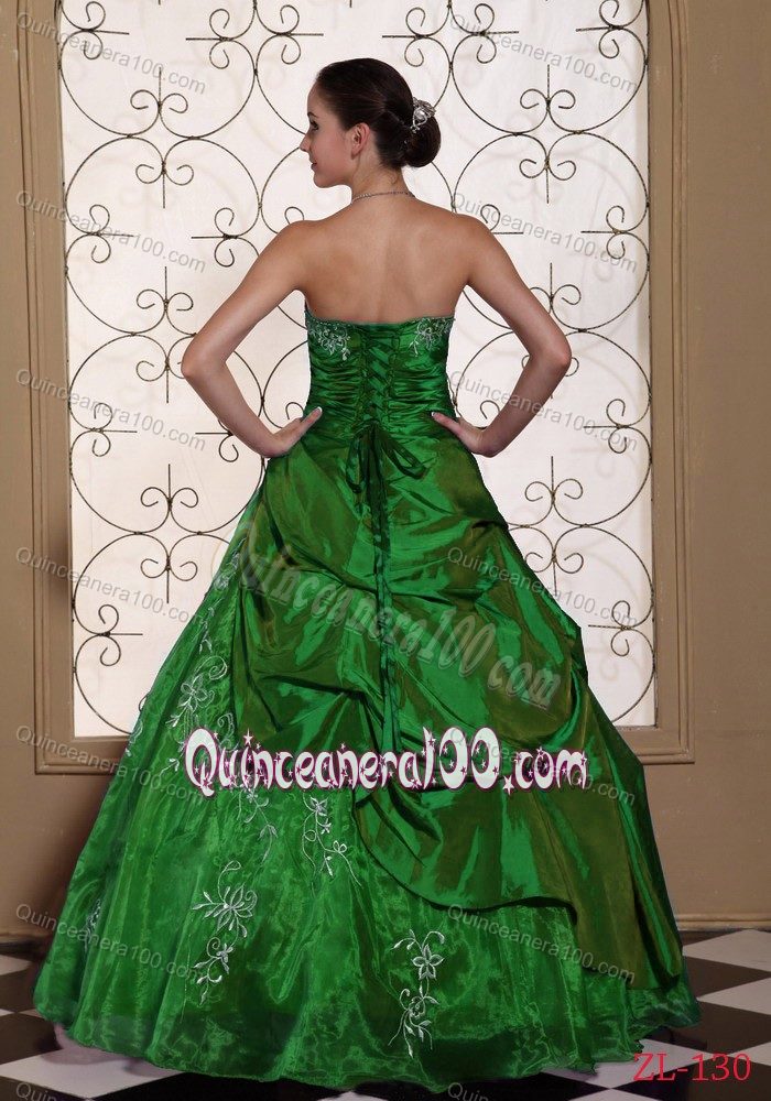 The Brand New Style Blue Quinceanera Dresses with Embroidery