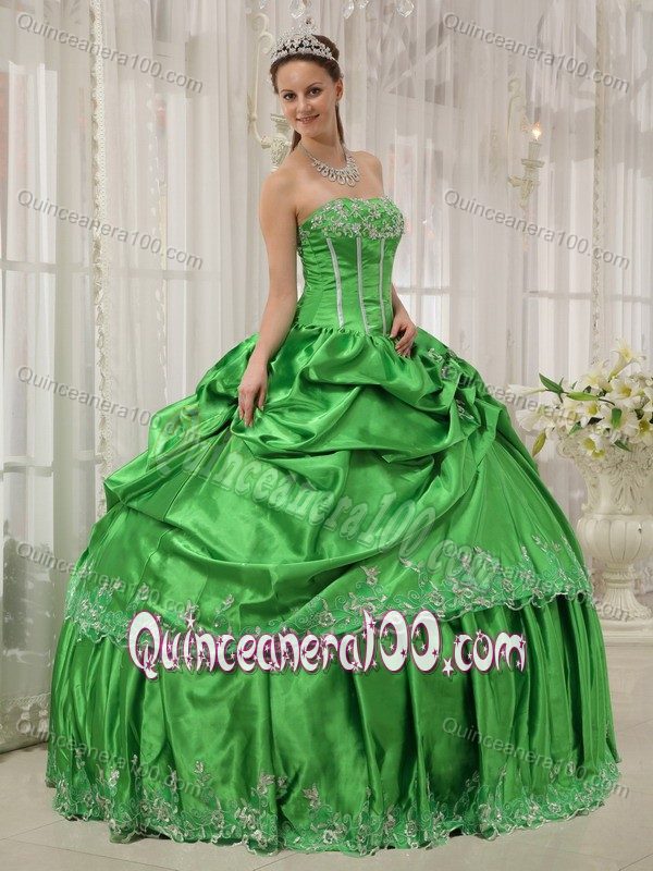 Beaded and Appliqued Quinceanera Dresses