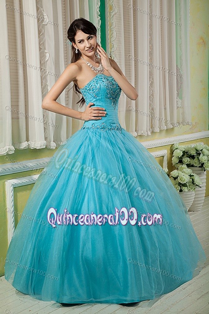 Quinceanera Gown Dresses with Complicated Glitz on Top