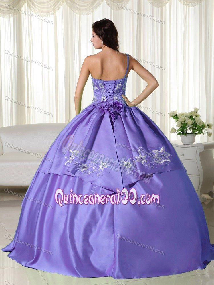 Purple Off The Shoulder Ball Gown Quinceanera Gown Dresses