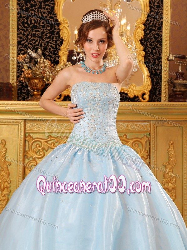 Lovely Organza Pleated Sweet 16 Dresses Custom Made