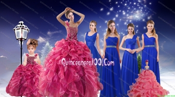 Beading One Shoulder Sweet 16 Dress and Elegant Ruching Long Prom Dresses and Ruffles Beading Straps Little Girl Dress